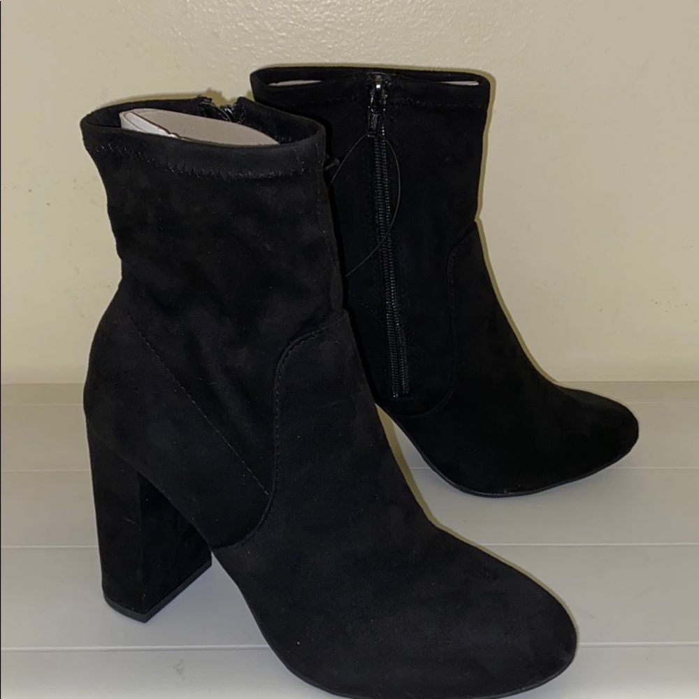 ZIPPER SOCK POTTIES DONNIE WIDTH BLCK